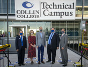 Technical Campus ribbon cutting